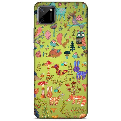 Animax Flora Jungle Oppo Realme C11 Kılıf Desenli Silikon