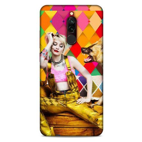 Xiaomi Redmi 8 Uyumlu Kılıf Harley Quinn (34) Slim Armor Kılıf Lavanta galibarda