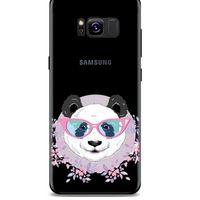 Zoologix (52) Samsung Galaxy S8 Şeffaf Kılıf Silikon Desenli