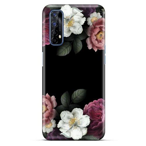 Lopard Oppo Realme 7 Uyumlu Kılıf Bahar (22) Tam Koruma Kılıfı Güller