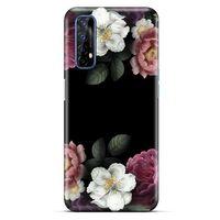 Lopard Oppo Realme 7 Uyumlu Kılıf Bahar (22) Tam Koruma Kılıfı Güller