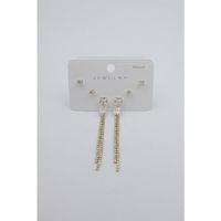 Çoklu Set Küpe - Altın