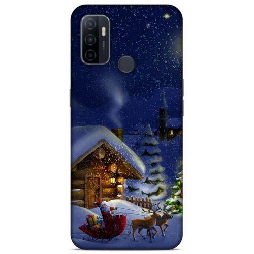 Lopard Huawei P40 Uyumlu Kılıf Gece'S (24) Darbe Emici Kılıf Kar Manzara