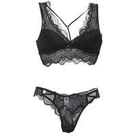 F.K. 420 Kadın Desteksiz Balensiz Dantelli B-Cup Bralet Takımı