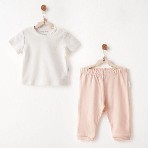 Andywawa Andywawa AC26540 Little Swan Love 2li Takım Salmon