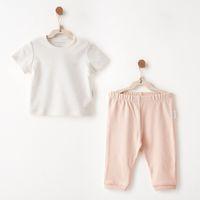 Andywawa Andywawa AC26540 Little Swan Love 2li Takım Salmon