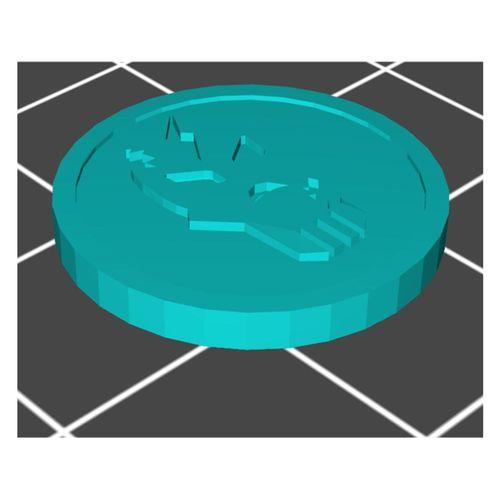 Necron Yeniden Canlandırma Protokolü Jetonu (Bu ürün Sadece Plastik parçadır - Almadan Önce Soru Sorabilirsiniz)