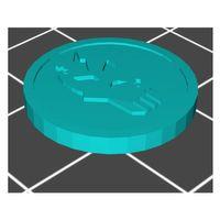 Necron Yeniden Canlandırma Protokolü Jetonu (Bu ürün Sadece Plastik parçadır - Almadan Önce Soru Sorabilirsiniz)