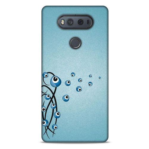 Nazarium (16) Desenli Silikon Kapak LG K61 Kılıf