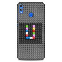 Lopard Huawei Honor 8x Uyumlu Kılıf BloX (33) Hybrid Kılıf U Harfi