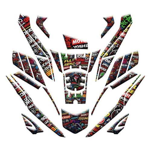 HONDA Honda Pcx 2025 Uyumlu Tank Pad Set 013