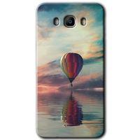 Galaxy J7 2016 Kılıf HD Desen Baskılı Arka Kapak - Zeplin + Kırılmaz Cam