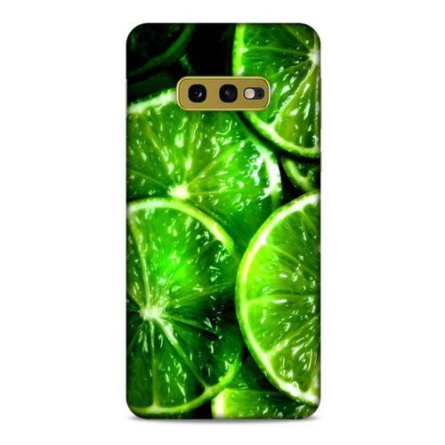 Samsung Galaxy S10e Uyumlu Kılıf Yeşil Delisi (26) Tpu Silikon Kılıf Tropikal orman yeşili