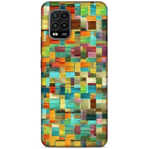 Lopard Xiaomi Mi 10 Lite Uyumlu Kılıf Soyut Sanat (50) Desenli Shockproof Kılıf
