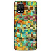 Lopard Xiaomi Mi 10 Lite Uyumlu Kılıf Soyut Sanat (50) Desenli Shockproof Kılıf