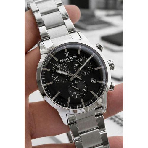 Daniel Klein İtalyan Tasarım Bilekli Hediyeli 2 Yıl Garantili Çelik Kordon Erkek Kol Saati Y14238.2