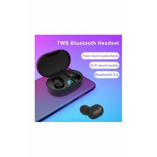 E6s Kablosuz Kulaklık Dijital Göstergeli Bluetooth Kulaklık 5.0