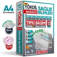 2025 YÖKDİL İngilizce SAĞLIK BİLİMLERİ ÖSYM Çıkmış Soru Tıpkı Basım Paket Deneme 13lü Türkiye Geneli