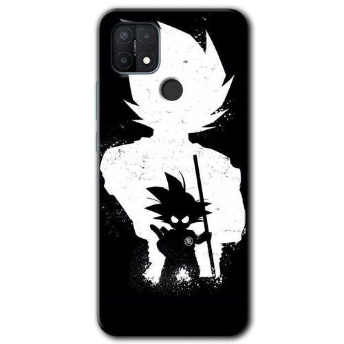 Oppo A15s Kılıf Baskılı Arka Kapak - Anime +Tam Ekran Koruyucu
