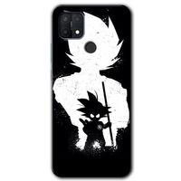 Oppo A15s Kılıf Baskılı Arka Kapak - Anime +Tam Ekran Koruyucu