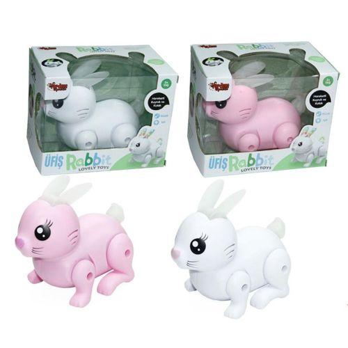 99777-1 - PİLLİ SESLİ IŞIKLI YÜRÜYEN TAVŞAN