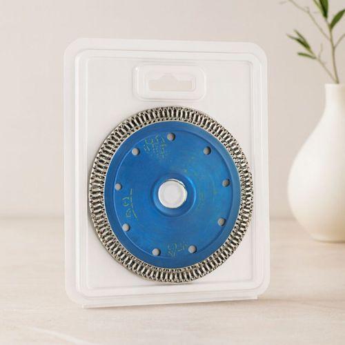 115x22.2 mm Elmas Mermer Kesici Disk İnce Turbo 1.2 mm