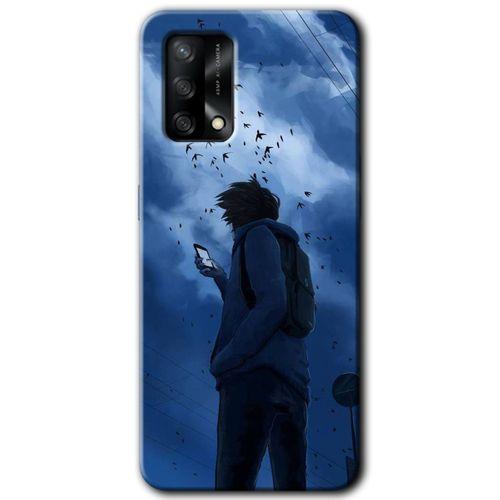 Oppo A54 Kılıf HD Desen Baskılı Arka Kapak - Sonbahar Yalnızlığı + Kırılmaz Cam