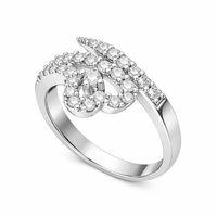 Gümüş Kalpli Bayan Yüzük