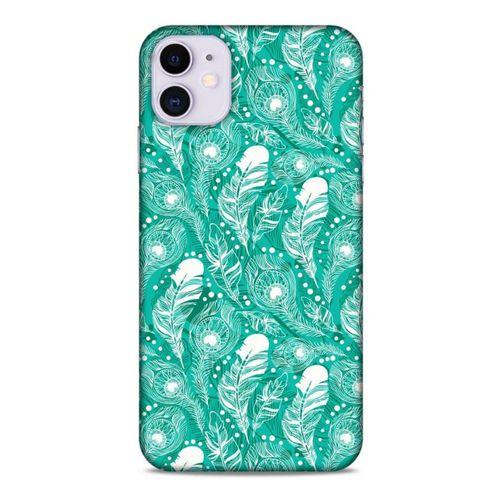 Apple Iphone 11 Kılıf Desenli Özel Seri Tüyler (45) Liquid Air Kılıf