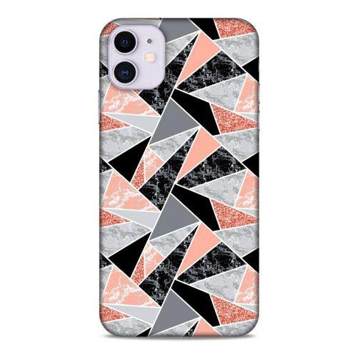 Mermer Desenli (32) Tema Soft Silikon Kılıf Bakır rengi Apple Iphone 11 Kılıf