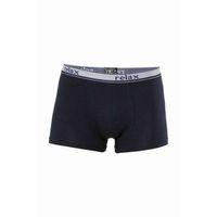 Relax Pamuklu Esnek Erkek Boxer Lacivert - 1268A