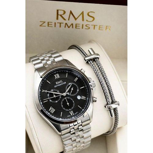 Rms Romanson Swiss Made Mekanizma Çelik Kasa Ve Kordon 5Atm 2Yıl Garantili Erkek Kol Saati AG1598.02