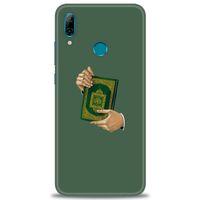 Huawei P Smart 2019 Kılıf HD Baskılı Kılıf - Warning + Tam Ekran Koruyucu