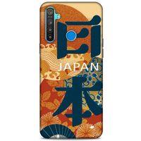 Oppo Realme 5i Kılıf Japonya (34) Slim Armor Kılıf Japon Alfabe