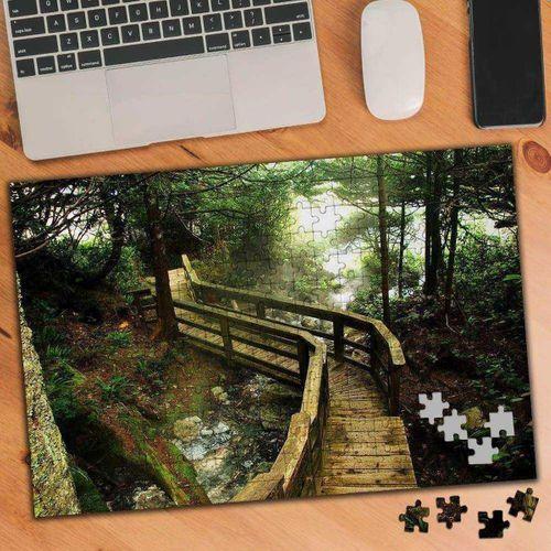 Yeşil Ormanda Bitkiler - Doğa 240 Parça Puzzle Yapboz-74616
