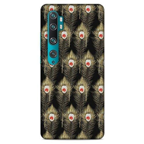 Xiaomi Mi Note 10 Kılıf Desenli Özel Seri Tüyler (22) Tam Koruma Kılıfı