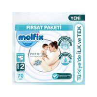 Molfix Molfix Premium Bebek Bezi Fırsat Paketi 2 Beden 3-6 Kg 70 Adet