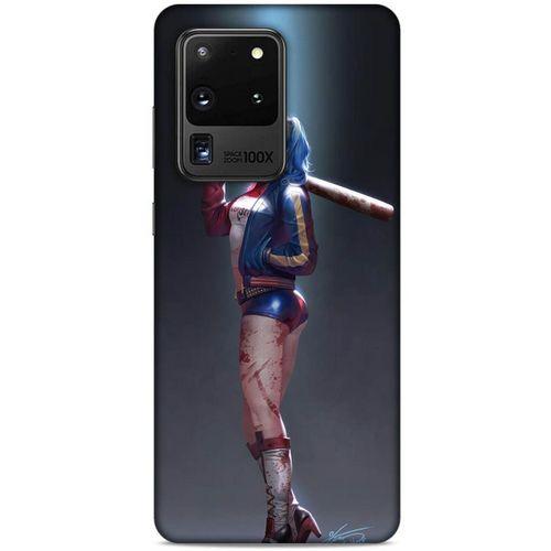 Samsung Galaxy S20 Ultra Uyumlu Kılıf Harley Quinn (14) Lansman Kılıf Antrasit
