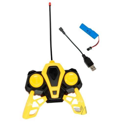 İş Makinaları Serisi - Şarjlı Uzaktan Kumandalı Excavator - Sarı