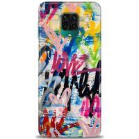 Xiaomi Redmi Note 9 Pro Kılıf HD Baskılı Kılıf - Lovee + Tam Ekran Koruyucu