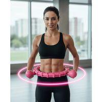 Ayarlanabilir Akıllı Hula Hoop 680 Gr Ağırlıklı Egzersiz Halkası