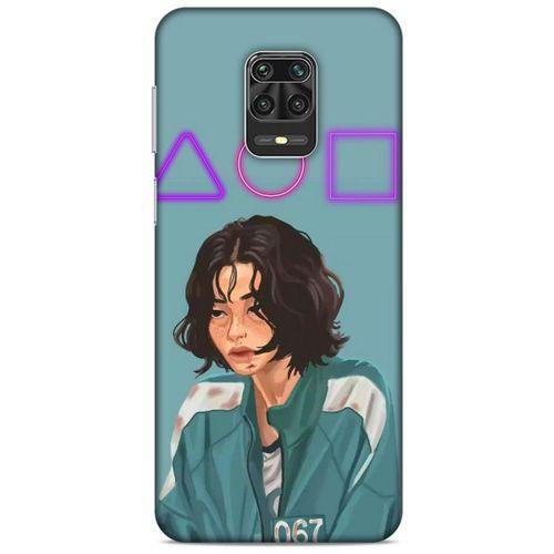 Xiaomi Redmi Note 9S Uyumlu Kılıf Squid Game (44) Tough Armor Kılıf Yun