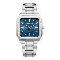 Quantum HNG1289.390 Quartz Çelik Gri Lacivert Kadran 10 ATM 41 mm Erkek Kol Saati