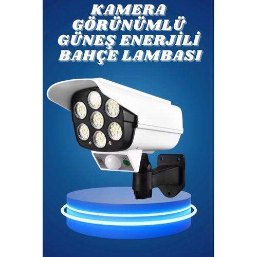 Bahçe Aydınlatması Hareket Sensörlü Led Aydınlatma Kamera Görünümlü