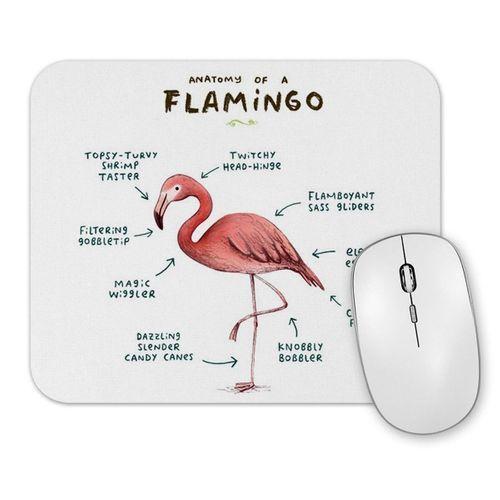 Bir Flamingo anatomisi 2 Mouse Pad.jpg