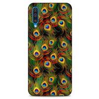 Samsung Galaxy A30s Kılıf Desenli Özel Seri Tüyler (12) Koruyucu Silikon