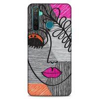 Lopard Oppo Realme 5 Pro Uyumlu Kılıf Manipülasyon ☻ (2) Kabı Desenli