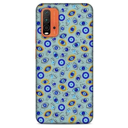 Lopard Xiaomi Redmi Note 9 4g Uyumlu Kılıf Nazarium (34) Slim Armor Kılıf