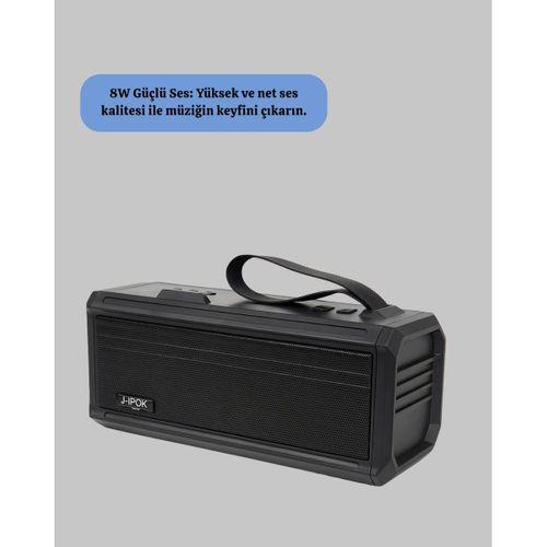 Kablosuz J-ıpox P520 Bluetooth Hoparlör Uzun Pil Ömrü Ve Mikrofon