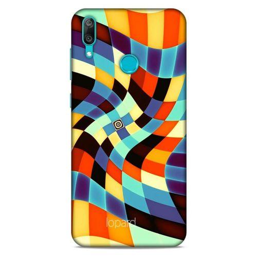Huawei Y7 2019 Kılıf Pastel Renkler (28) Arka Kapak Karışık Renkli